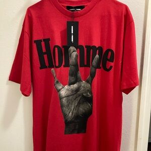 Homme Femme streetwear T-shirt. Men’s large. Tags attached.